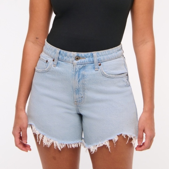 Abercrombie & Fitch Pants - Abercrombie & Fitch curve love dad shorts
